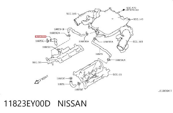  11823EY00D Nissan/Infiniti