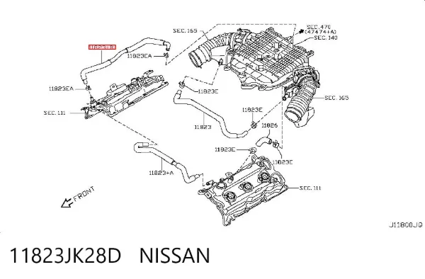  11823JK28D Nissan/Infiniti