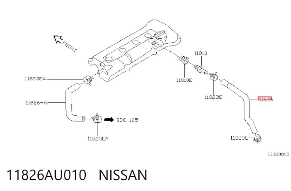  11826AU010 Nissan/Infiniti