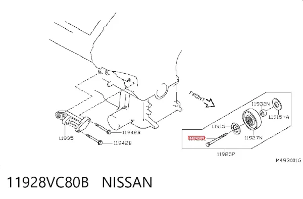  11928VC80B Nissan/Infiniti