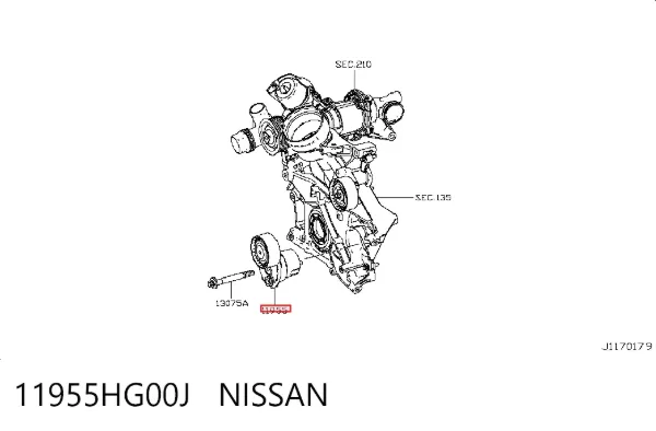  11955HG00J Nissan/Infiniti