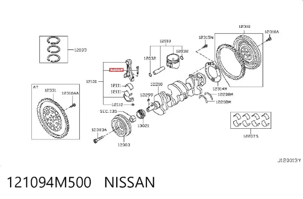  121094M500 Nissan/Infiniti