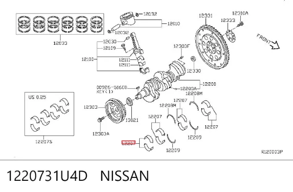  1220731U4D Nissan/Infiniti