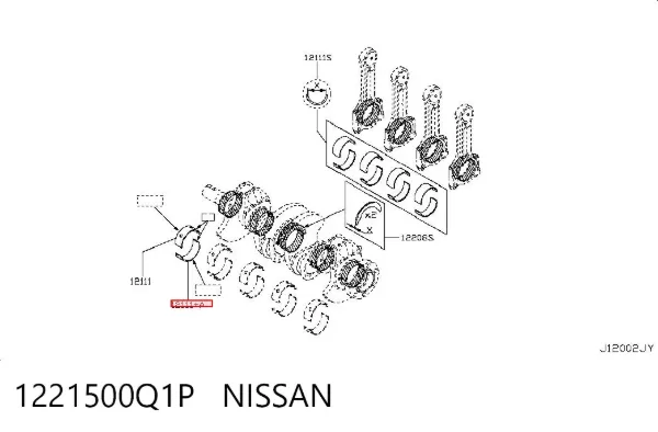  1221500Q1P Nissan/Infiniti