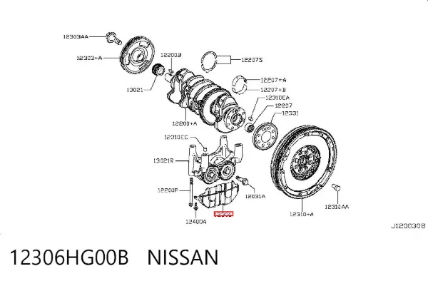  12306HG00B Nissan/Infiniti