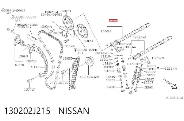  130202J215 Nissan/Infiniti