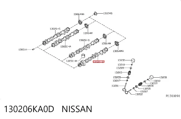  130206KA0D Nissan/Infiniti