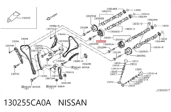  130255CA0A Nissan/Infiniti