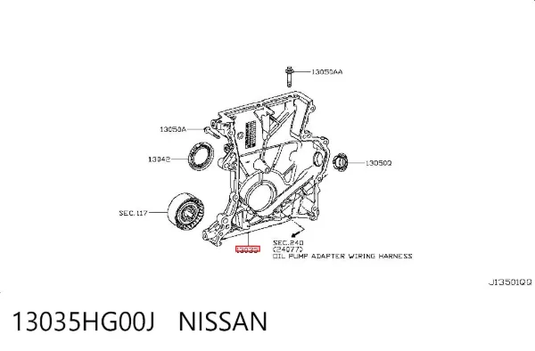  13035HG00J Nissan/Infiniti