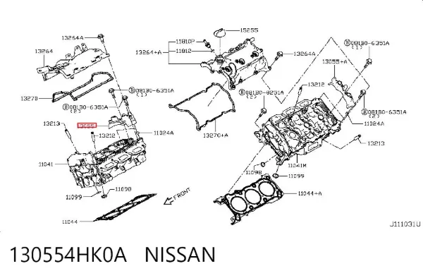  130554HK0A Nissan/Infiniti