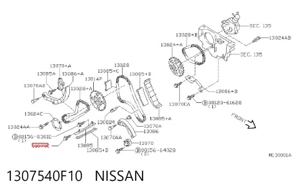  1307540F10 Nissan/Infiniti