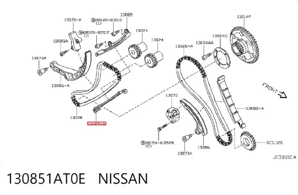  130851AT0E Nissan/Infiniti