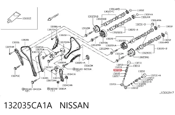  132035CA1A Nissan/Infiniti