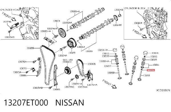  13207ET000 Nissan/Infiniti