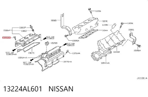 Болт клапанной крышки ГБЦ 13224AL601 Nissan/Infiniti