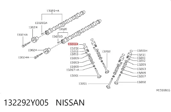 Шайба регулировочная 132292Y005 Nissan/Infiniti