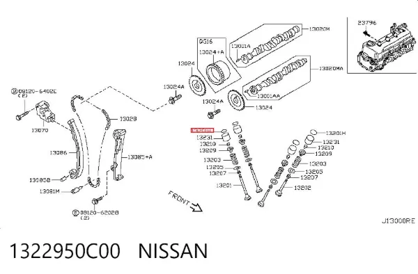  1322950C00 Nissan/Infiniti