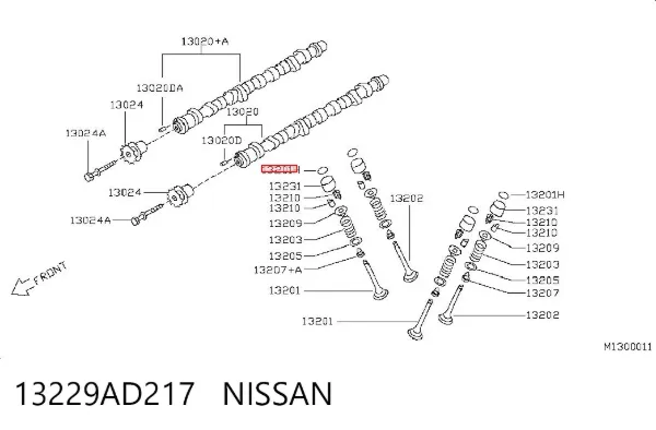  13229AD217 Nissan/Infiniti