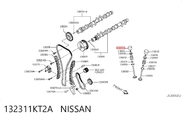 Гидрокомпенсатор 132311KT2A Nissan/Infiniti