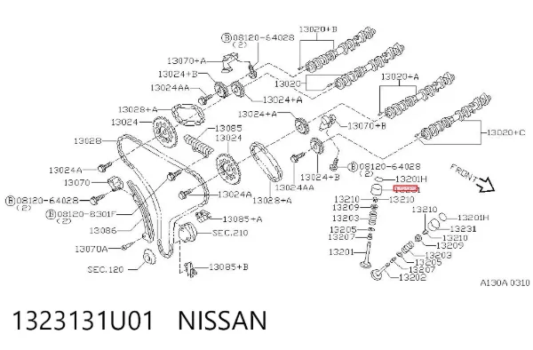 Гидрокомпенсатор 1323131U01 Nissan/Infiniti