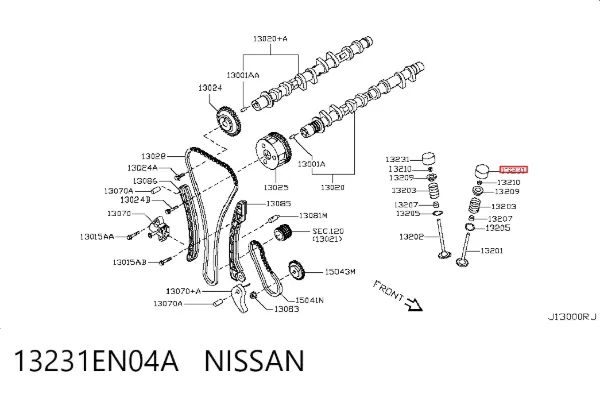 Гидрокомпенсатор 13231EN04A Nissan/Infiniti