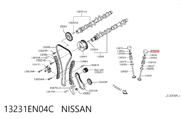 Гидрокомпенсатор 13231EN04C Nissan/Infiniti