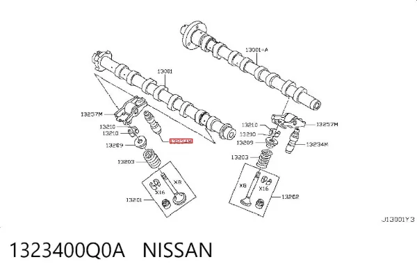 Гидрокомпенсатор 1323400Q0A Nissan/Infiniti