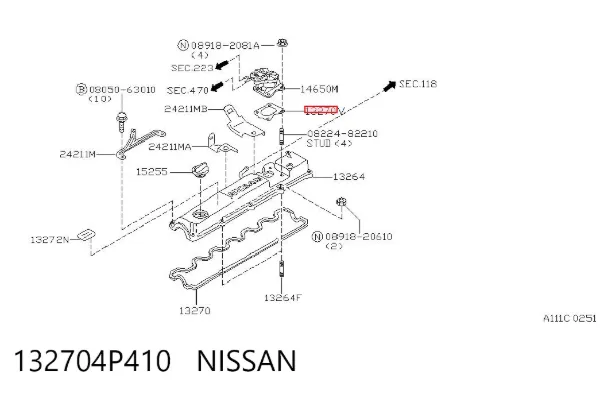  132704P410 Nissan/Infiniti