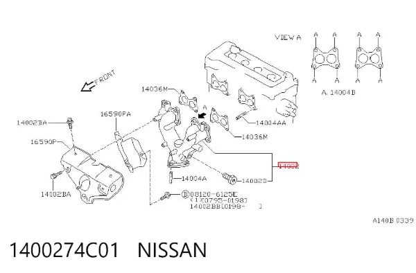  1400274C01 Nissan/Infiniti