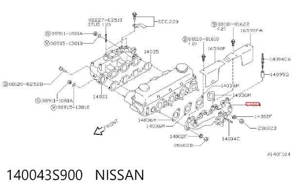  140043S900 Nissan/Infiniti