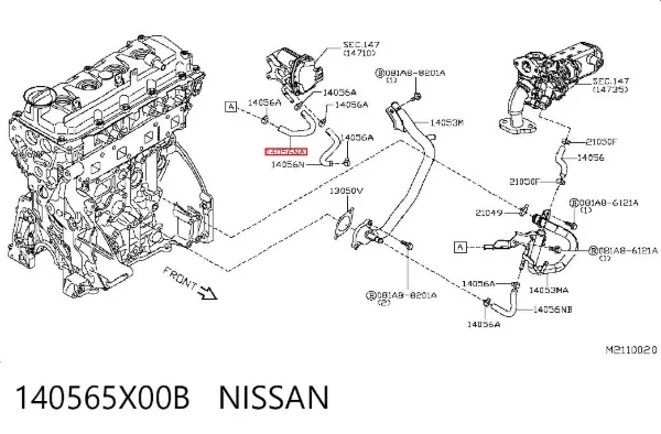  140565X00B Nissan/Infiniti