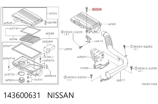  143600631 Nissan/Infiniti