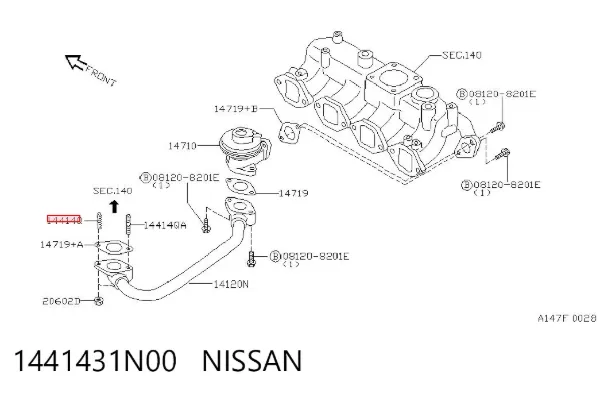  1441431N00 Nissan/Infiniti