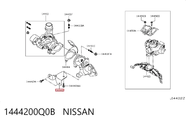  1444200Q0B Nissan/Infiniti