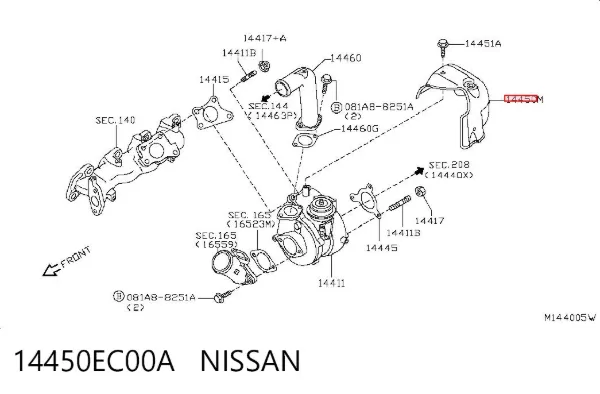  14450EC00A Nissan/Infiniti
