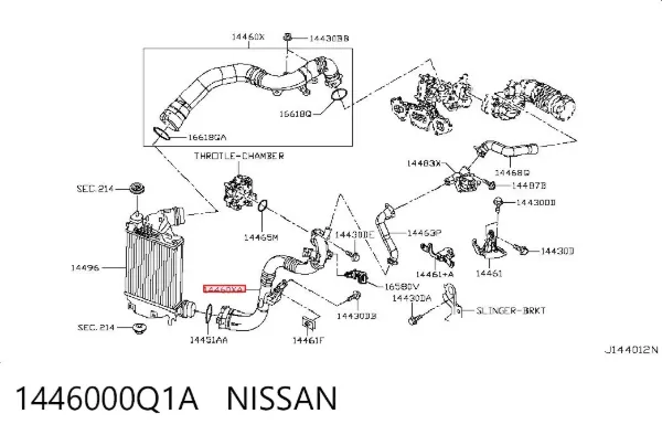  1446000Q1A Nissan/Infiniti