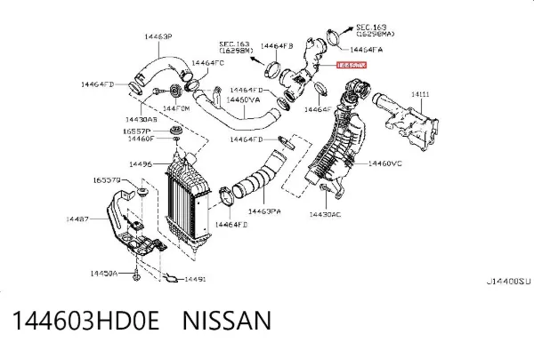  144603HD0E Nissan/Infiniti