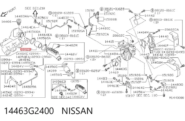  14463G2400 Nissan/Infiniti