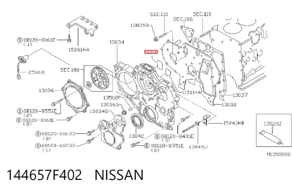  144657F402 Nissan/Infiniti