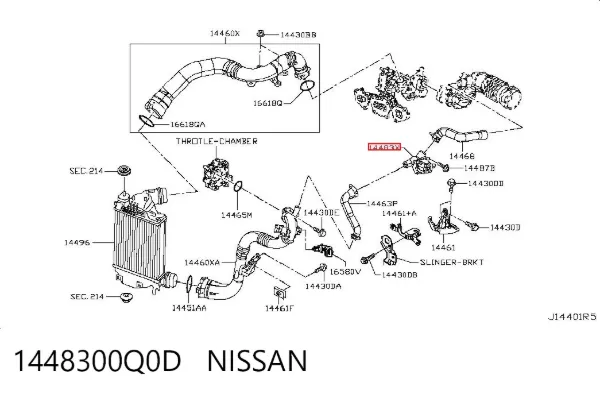  1448300Q0D Nissan/Infiniti