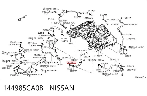  144985CA0B Nissan/Infiniti