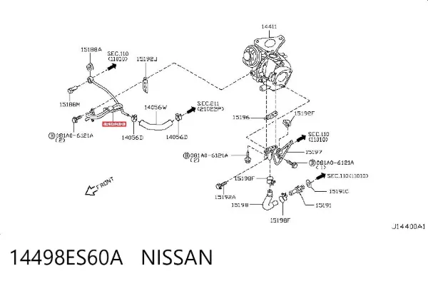  14498ES60A Nissan/Infiniti