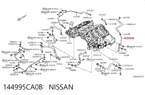  144995CA0B Nissan/Infiniti