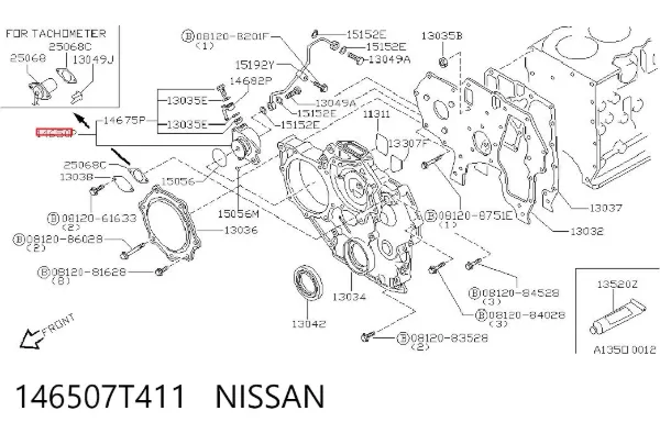  146507T411 Nissan/Infiniti