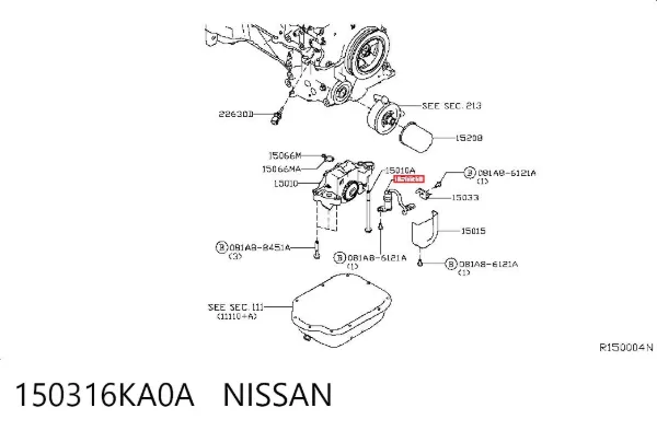  150316KA0A Nissan/Infiniti