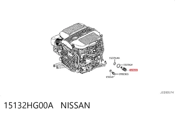  15132HG00A Nissan/Infiniti