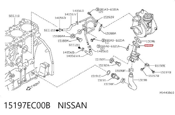  15197EC00B Nissan/Infiniti
