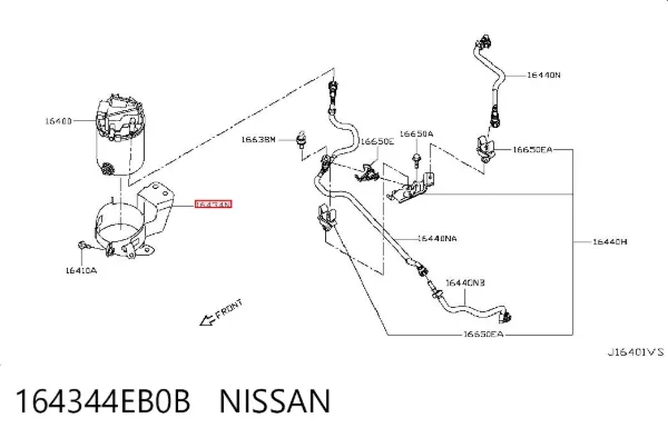  164344EB0B Nissan/Infiniti