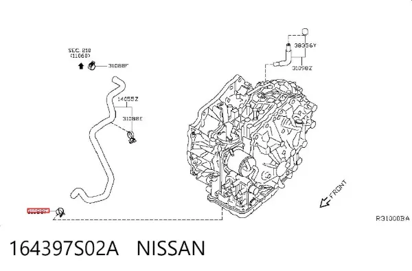  164397S02A Nissan/Infiniti