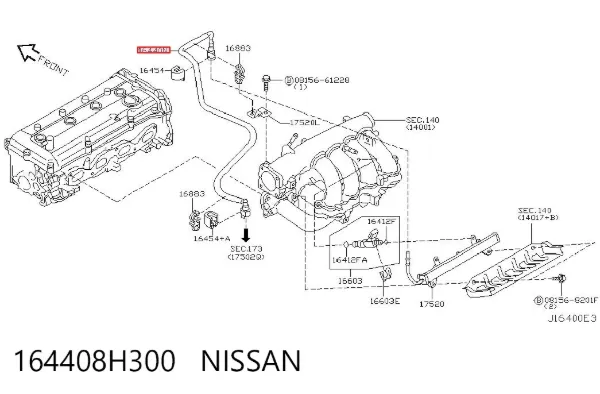 164408H300 Nissan/Infiniti